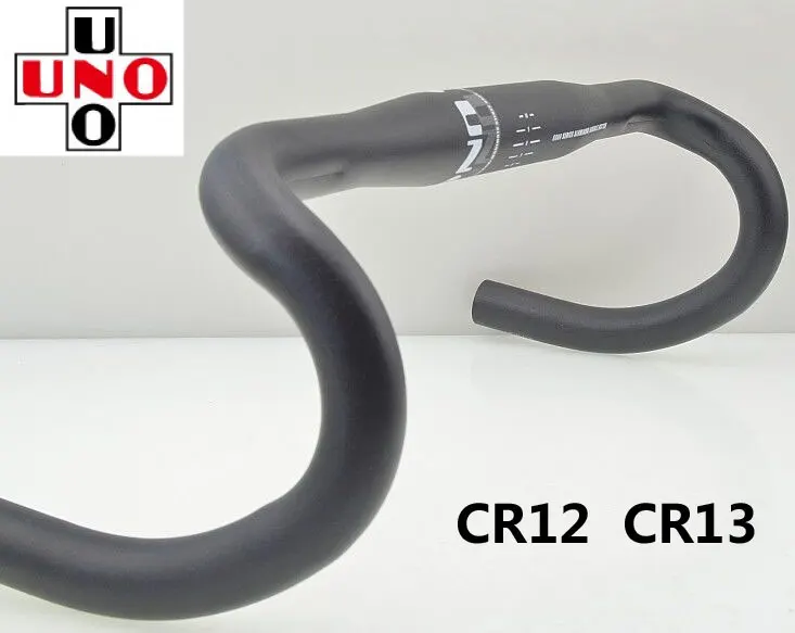 UNO RC12/RC13 Handlebar Cycling Road Bicycle Handlebar Ultra-light aluminum Bike handle bar 400/420/440mm*31.8mm parts