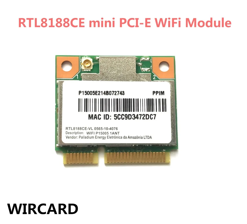 

WIRCARD Realtek Rtl8188ce Wireless Wlan Wifi Card Acer Asus Toshiba 150mbps Half Mini Pci-e For Laptop Network Modem 802.11bgn