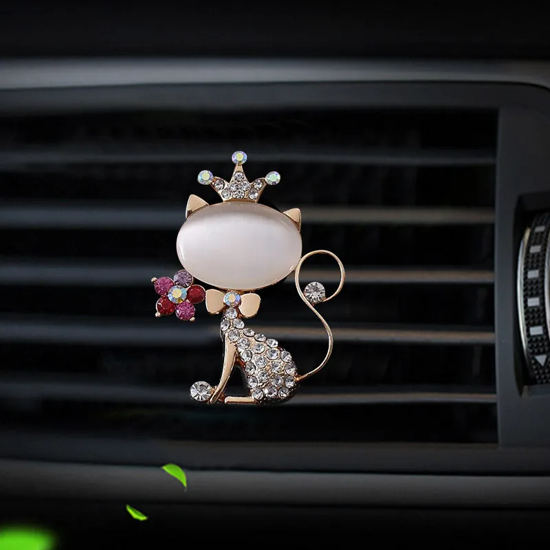 Fox style car air freshener perfume bottle diffuser   in the car auto Air conditioner outlet vent air Perfume clip