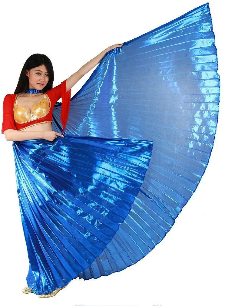 Hot popular women Egyptian belly dance Isis wings of gold in the sale of 10 color HOT wholesale