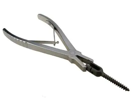 Orthopedics instrument spinal system use screw cutter stainless steel pliers U-Pedicle screw cutter orthopedist pliers