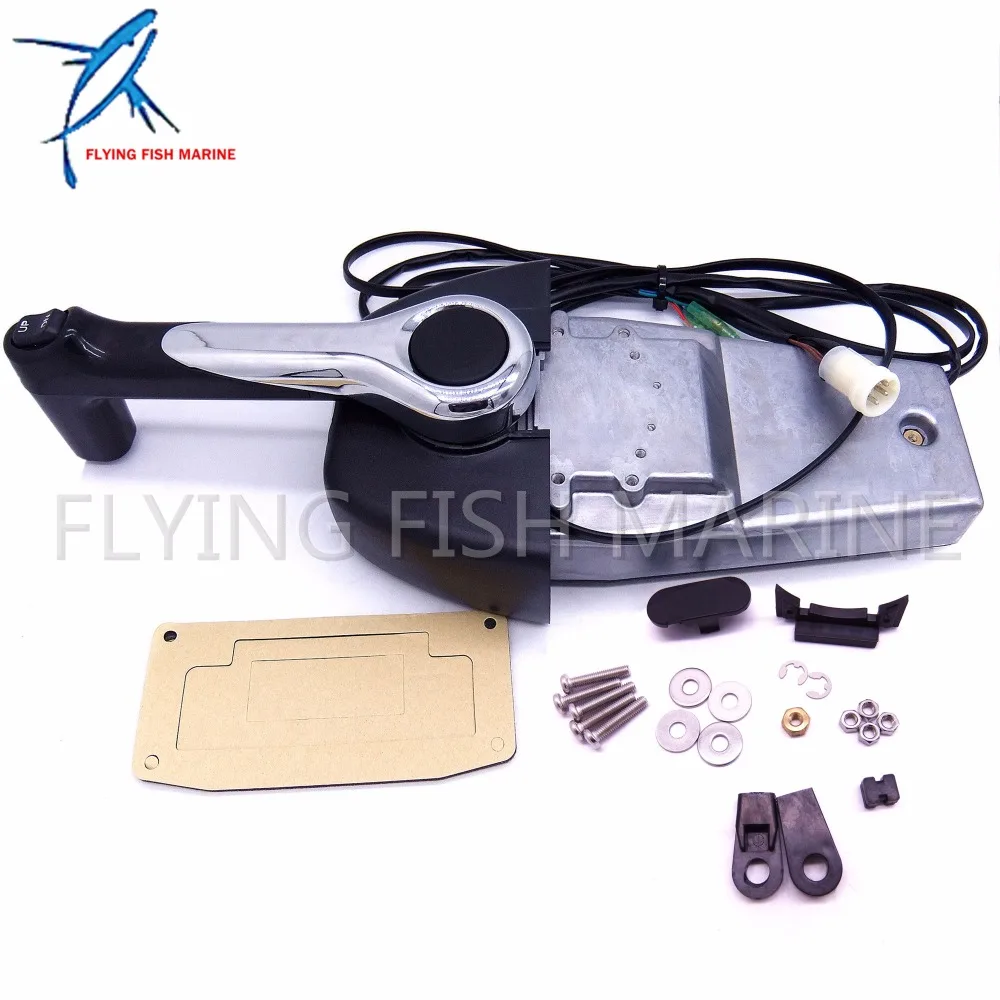 Outboard Engine 704-48205-P1-00 704-48205-R0-00 Binnacle Single EngineThrottle Remote Control Box For Yamaha 704 704-48205