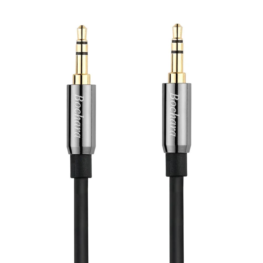 Bochara Gold Plated 3.5mm Audio Cable Male to Male Shielded  For Speakers Headset 1.8m 3m 5m 10m 15m 20m