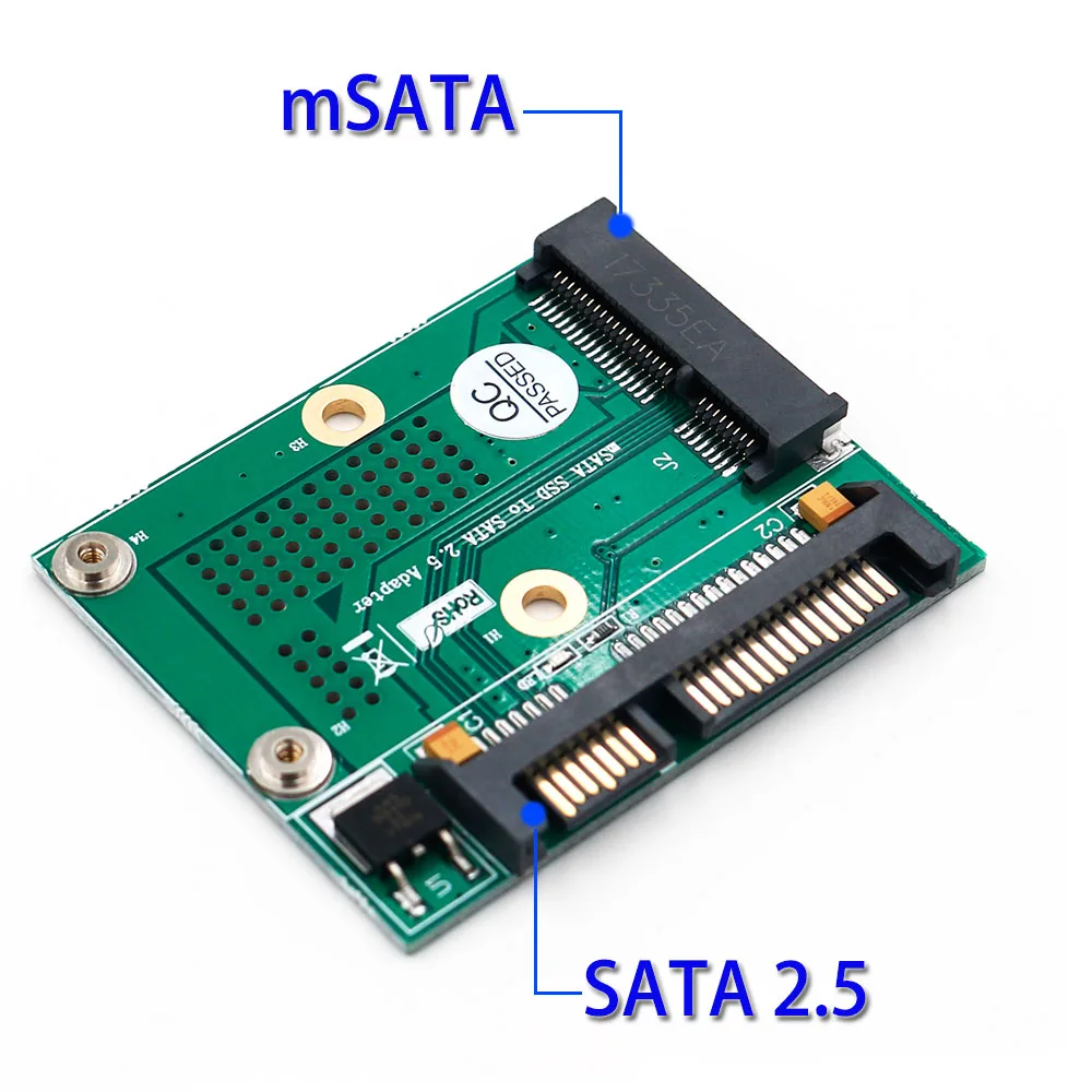 mSATA to SATA 2.5