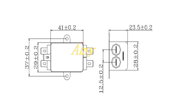 Power EMI filter CW1B 15A T AC 220V single-phase purification