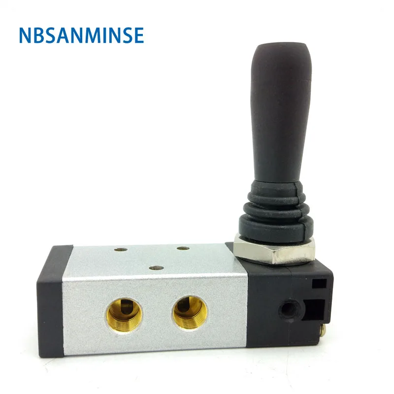 NBSANMINSE 4H210 4H310 4H430 Pull Valve 1/8 1/4 3/8 1/2 Two Position Three Position Five Way Three Position Air Control Valve