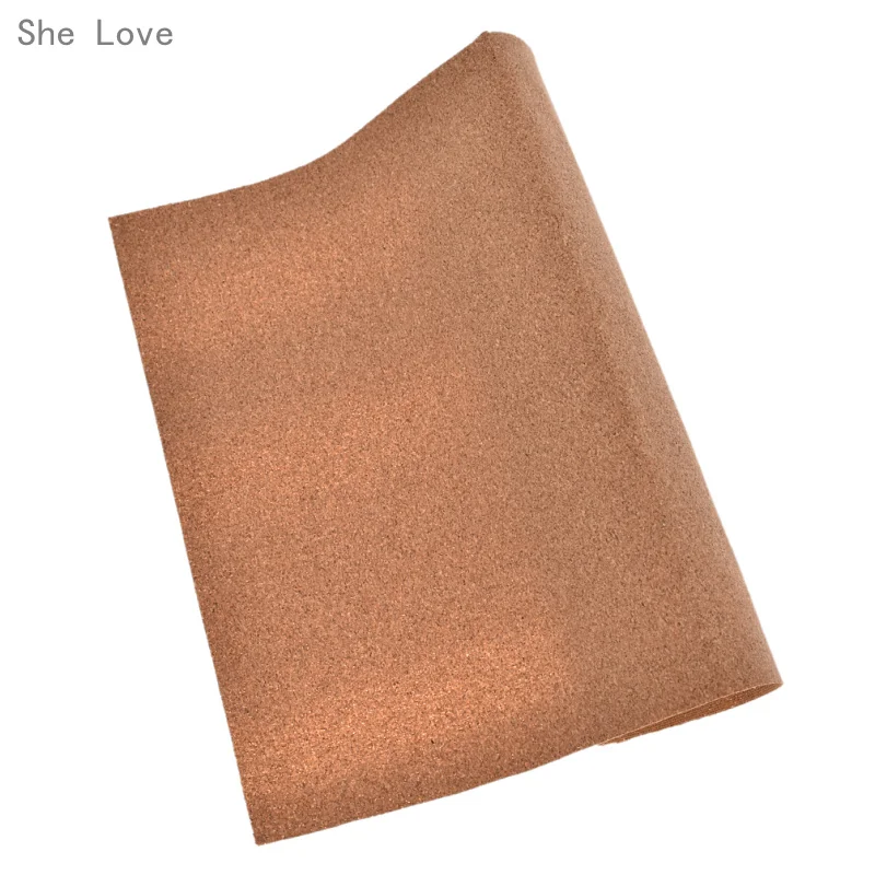 Chzimade A4 Soft Cork Fabric Sewing Cloth Garments DIY Handmade Materials Craft Making Accessories