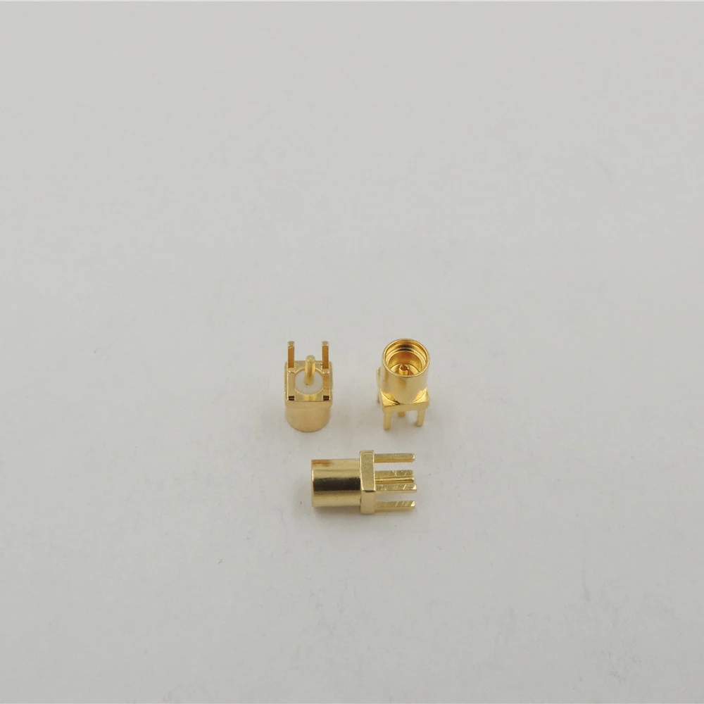 MMCX Female jack Socket center PCB Mount RF Coaxial Connector With Solder Straight