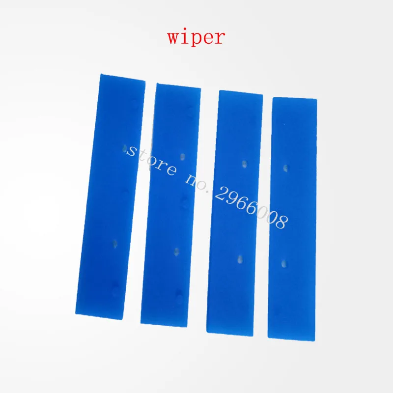 free ship 10pcs top quality printhead dx5 cleaning wiper blade for Flatbed UV /solvent printer with dx5 double head soft wiper