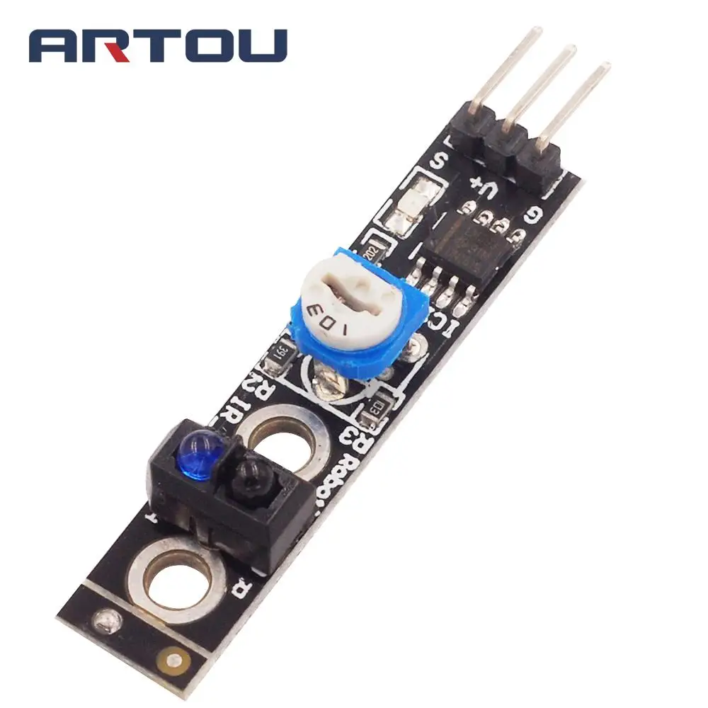 1pcs TCRT5000 Line Track Sensor Module Reflection Infrared Follower Sensor Switch Obstacle Avoidance Module KY-033