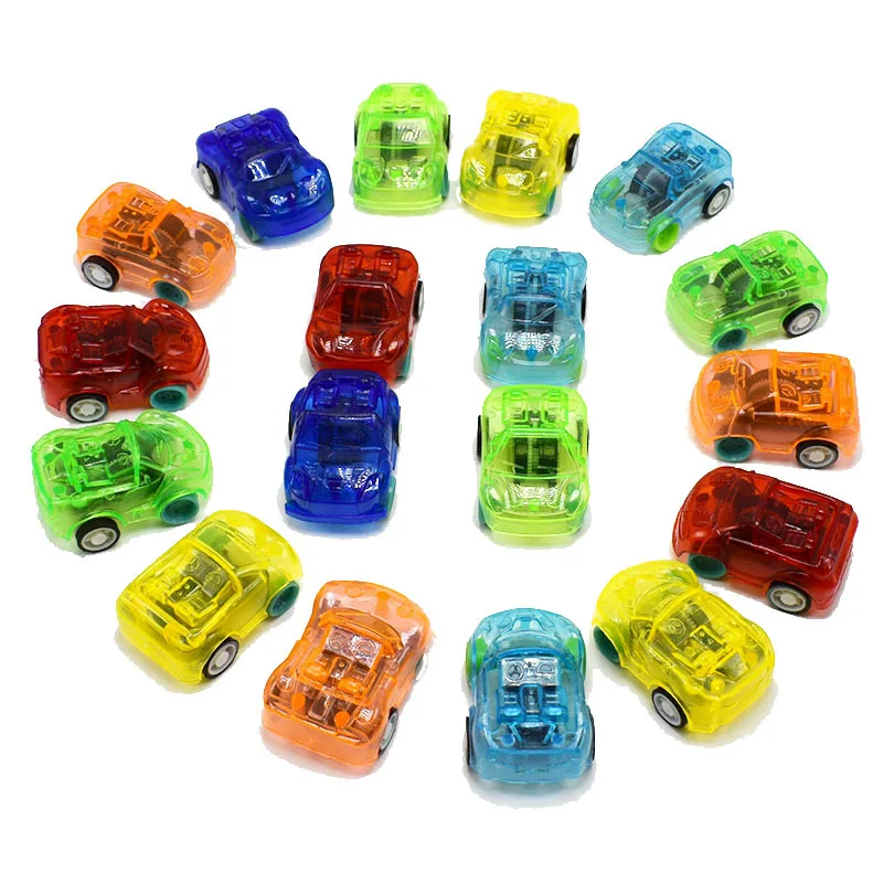 20 Classic Boys Girl Vehicle Pull Back Car toy Plastic toys children's toys Kids baby fun Christmas new year's gift educational