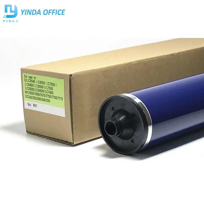 1pc dc252 Black Cylinder for Xerox 700 opc drum For Xerox 550 Docucolor 240 250 242 252 260 C75 J75 c7600 black opc drum