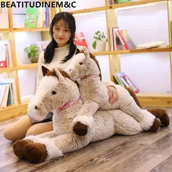 1pc 90cm/120cm Cartoon Unicorn Plush Toys Giant Stuffed Animal Horse Toys for Children Soft Doll Home Decor Birthday Gift