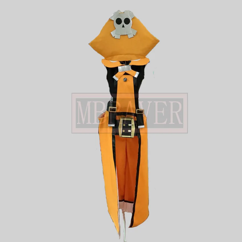 Guilty Gear Jellyfish Pirate May Halloween Cosplay Costume