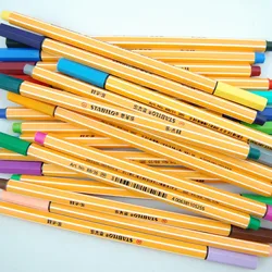 12pcs/lot Germany STABILO fiber colored gel pen set Stabilo swan 88 fiber pen kawaii stationery office school supplies Papelaria