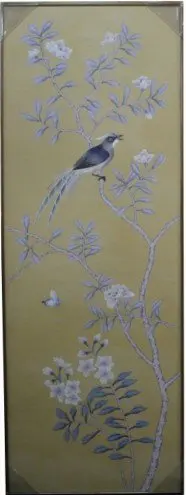 House decoration hand-painted silk painting CHY-058/CHY-059