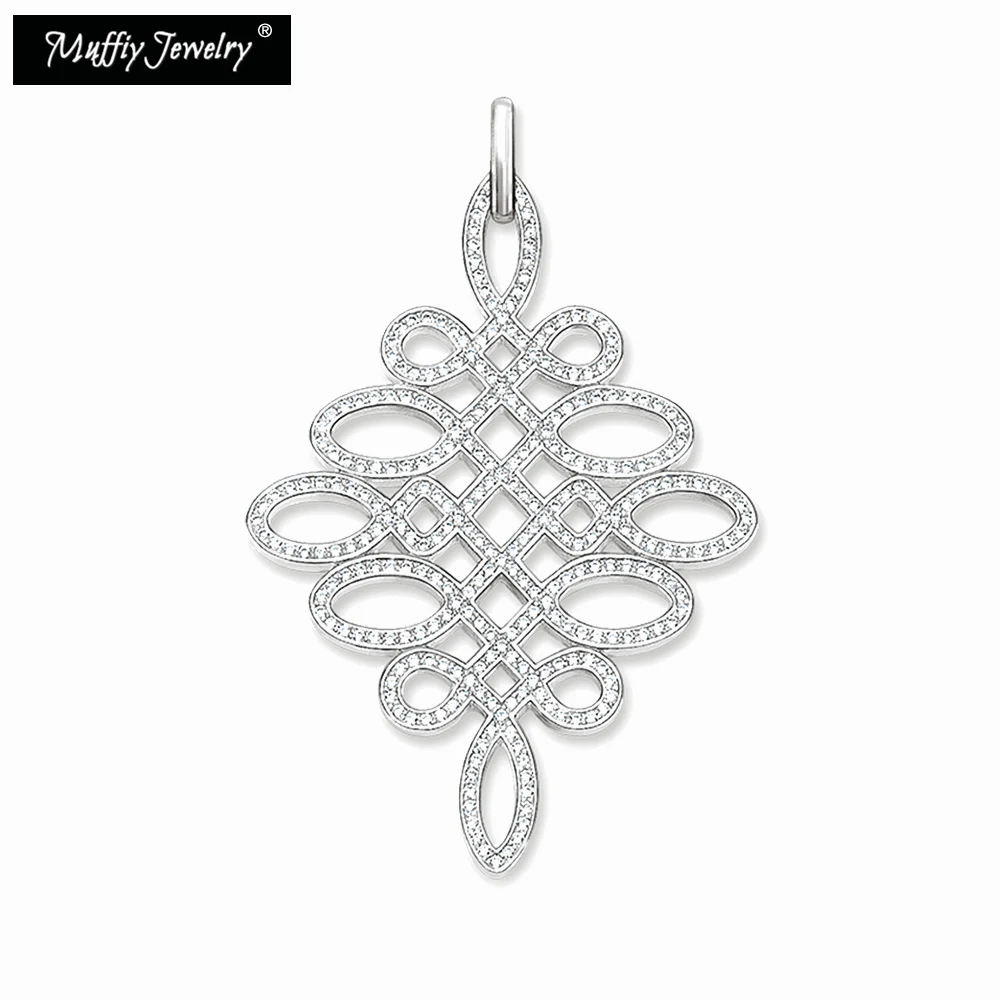 Love Knot Pendant,Europe Style Glam Jewelry Good Jewerly For Women,2017  Gift In 925 Sterling Silver,Super Deals