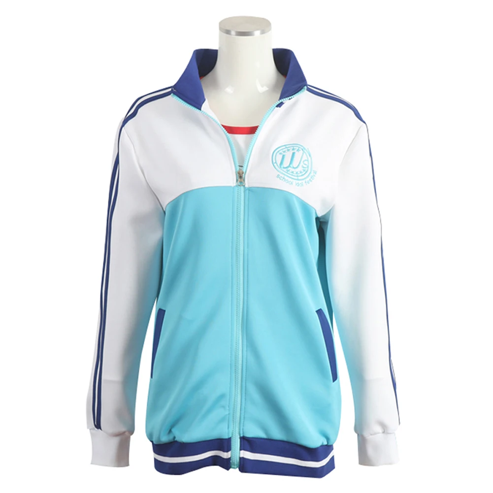 

LoveLive Unisex Sonoda Umi Kousaka Honoka Ayase Eli Hoshizora Rin Nishikino Maki Cosplay Costume Casual Coat Jacket