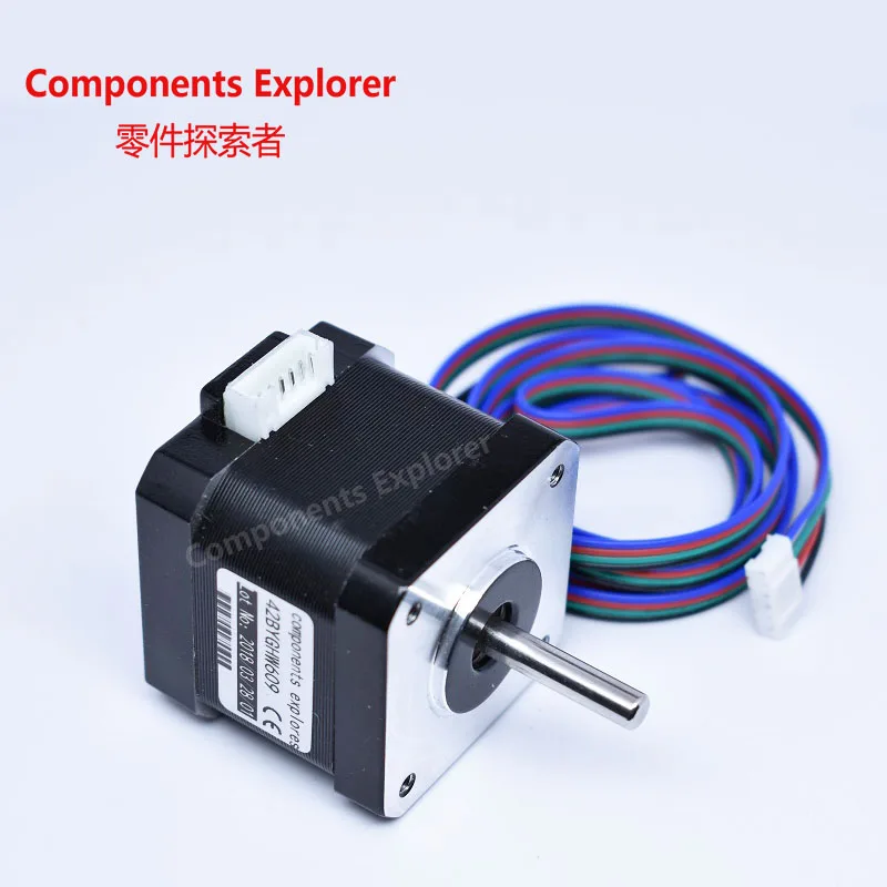 Nema17 stepper motor 42BYGHW609 4 wire 1.7A 0.44N.m 3D printer accessories motor