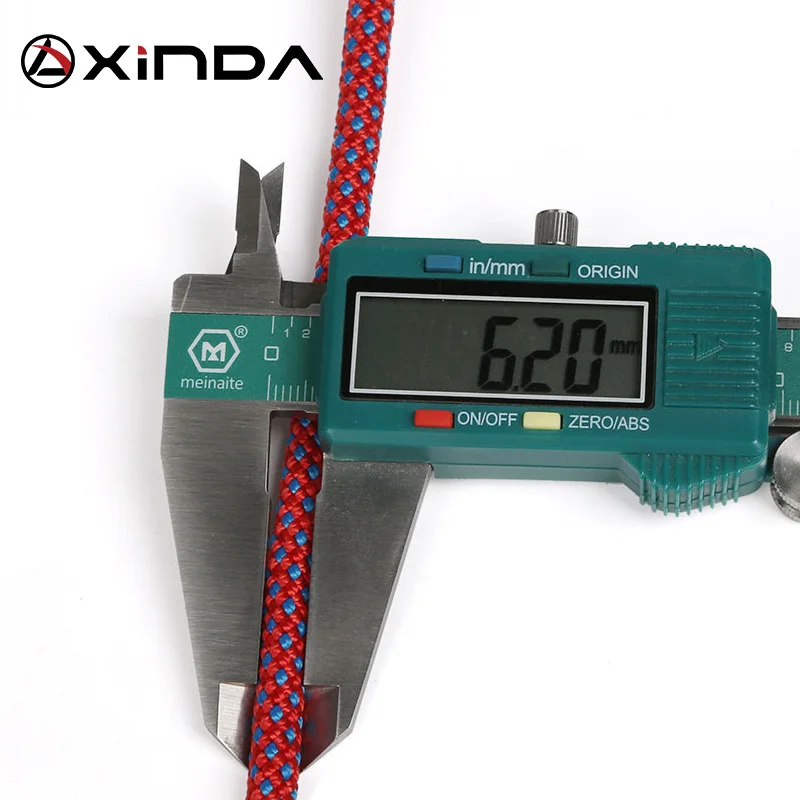 XINDA Escalada 10m Paracord Rock Climbing Rope Accessories Cord 6mm Diameter 5KN High Strength Paracord Safety Rope Survival