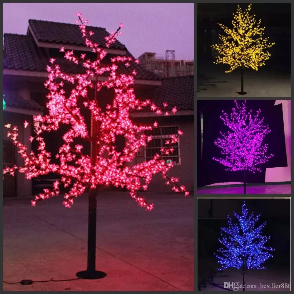 

LED Christmas Light Cherry Blossom Tree 480pcs LED Bulbs 1.5m/5ft Height Indoor or Outdoor Use Free Shipping Drop Shipping Rainp