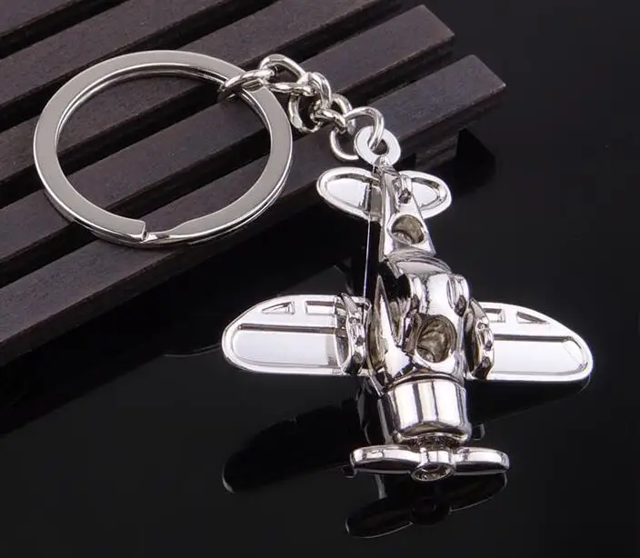 New Vintage Plane Key chain Men Fashion Car Key Ring Women Key Holder Gift Jewelry Wholesale Metal Keychains party gift jewelry