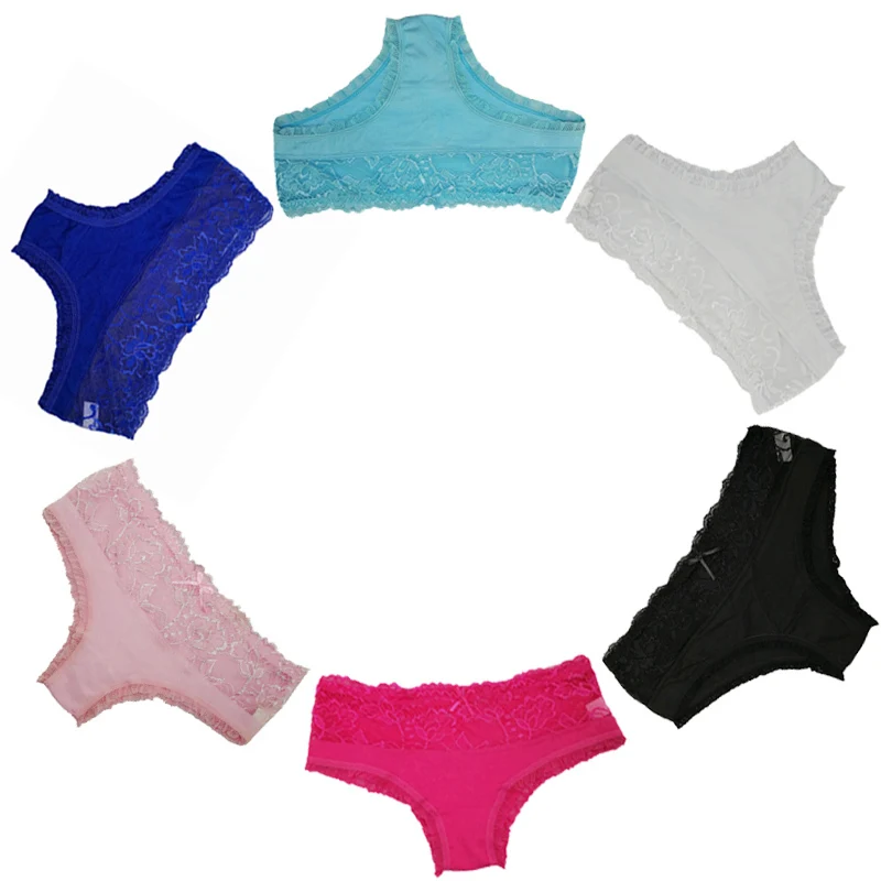 

New Hot Cotton best quality Underwear Women sexy panties Casual Intimates female Briefs Cute Lingerie 6pcs/lot 86766