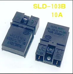 1 adet/grup SLD-103B 10A 250V T125 termoelektrik su ısıtıcısı parçaları sıcaklık kontrol anahtarı