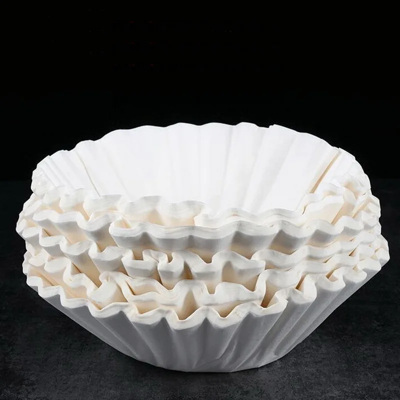 Free shipping 500pcs/pack commercial American coffee filter paper cream disposable paper coffee