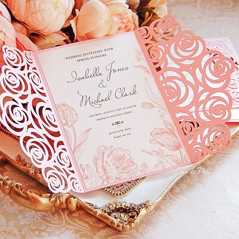 Troqueles de invitación de boda, troqueles de corte de Metal, decoración del Día de San Valentín, troqueles artesanales cortados para hacer tarjetas