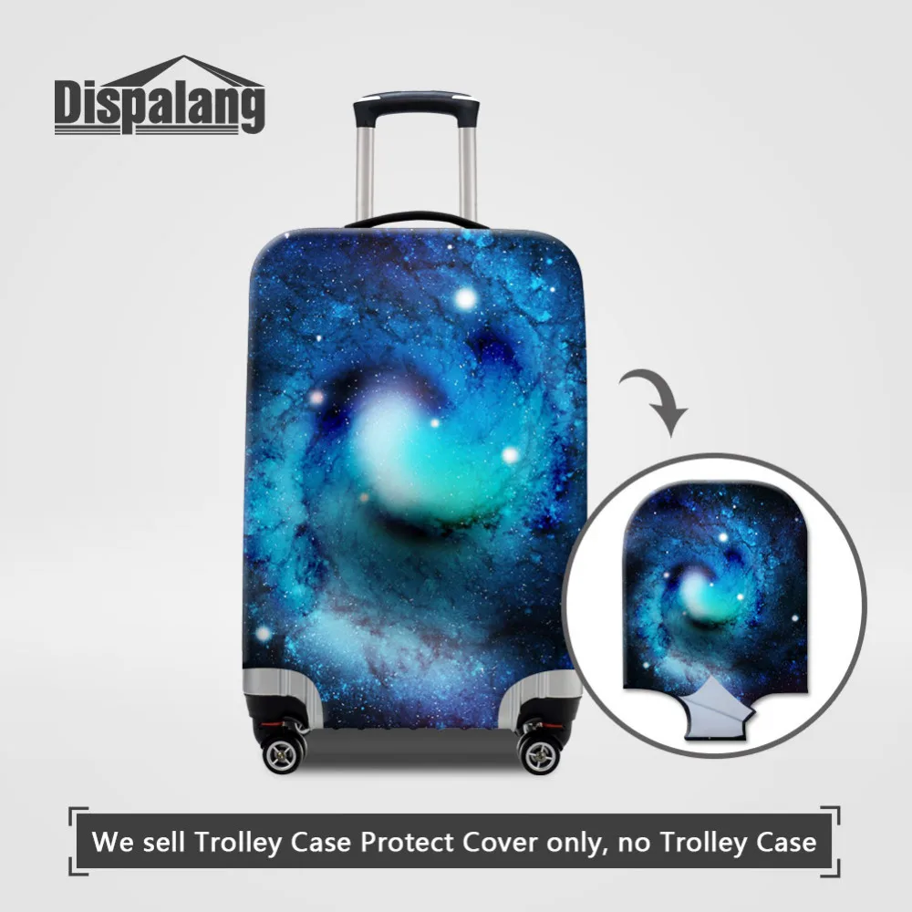 

Dispalang Travel on Road Universe Galaxy Luggage Protective Covers for 18-30 Inch Case Thick Elastic Suitcase Cover with Zipper