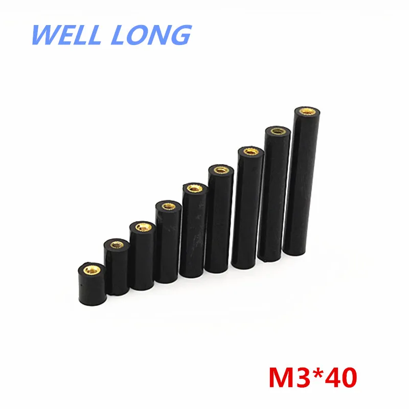 

M3*40 cylindrical screw threaded column double internal thread isolation column bakelite column kit.