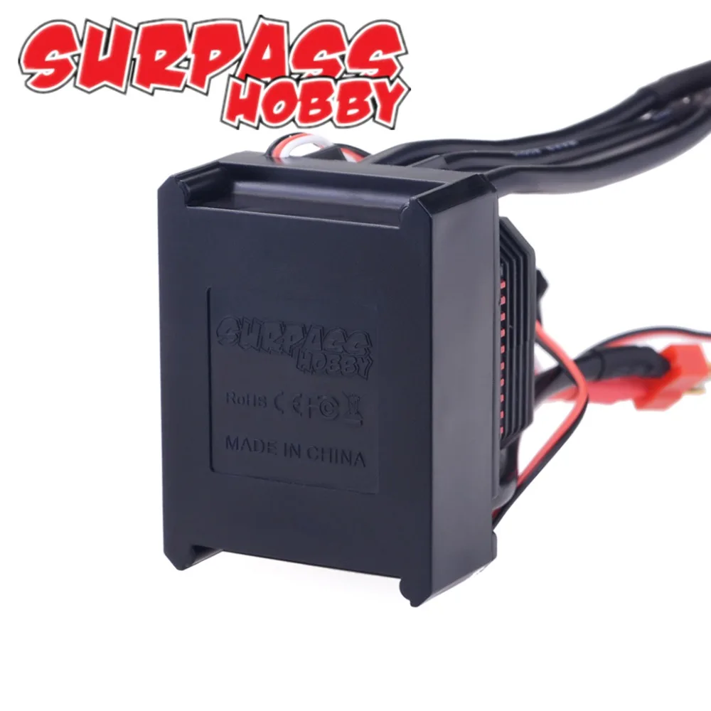 Supere 3s-6s 150a impermeável esc sensorless brushless velocidade controladores for1/10 1/8 rc buggy monstro caminhão esteira rolante escala truggy