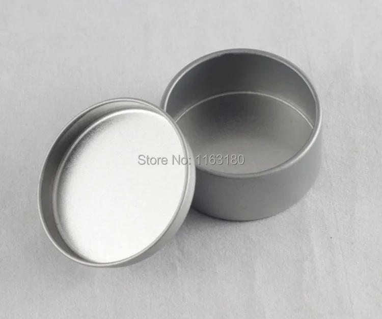 12 pcs/lot Blank Round Metal Tin Box Survival Kit Containers Silver color cosmetic storage box free shipping