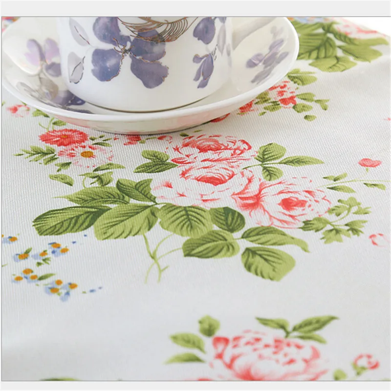 1pcs 98*32cm small flower Cotton Dust Cover Microwave Cover Microwave Oven Hood Microwave Cover With Storage Bag