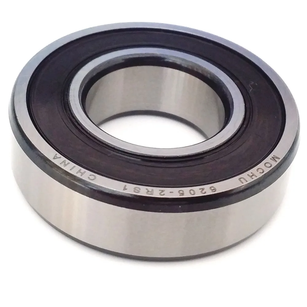 1pcs Bearing 6205 6205RS 6205-2RS1 6205-2RS 25x52x15 MOCHU Shielded Deep Groove Ball Bearings Single Row High Quality