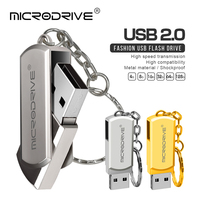 Metal USB Flash Drive 4GB8GB 16GB 32GB 64GB 128GB Pen Drive OTG 8 16 32 64 128 GB Pendrive Memory Stick Drives U Disk Waterproof