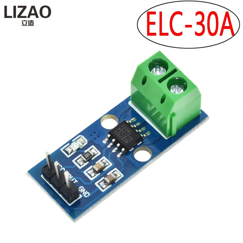 LIZAO offre spéciale ACS712 5A 20A 30A Module de capteur de courant Hall Module ACS712 pour Arduino 20A