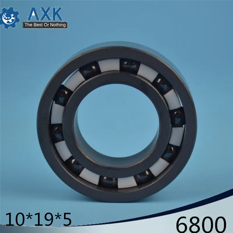 

6800 Full Ceramic Bearing ( 1 PC ) 10*19*5 mm Si3N4 Material 6800CE All Silicon Nitride Ceramic 6800 Ball Bearings