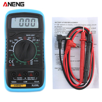 ANENG XL830L Portable Digital Multimeter multi meter AC / DC Voltage meter dc ammeter Resistance Meter Tester Blue Backlight