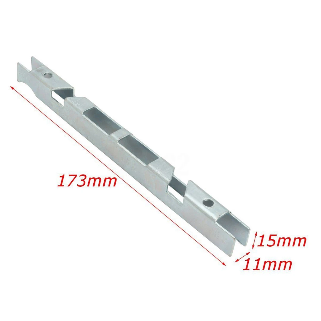 Universal Chainsaw Chain Depth Gauge Guide Bar Groove Cleaner & File Guide Tool 173x11x15mm