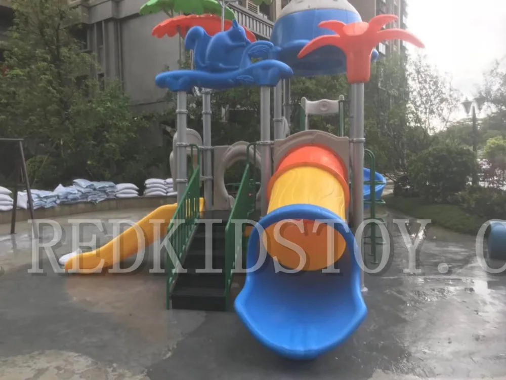 Exported to Columbia Nontoxic Park Playground Hot Sale in South America HZ-D008