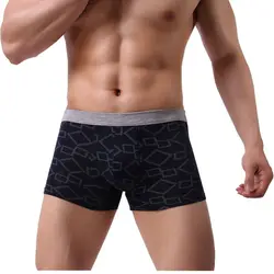 Best price cotton Men Boxer Soft Breathable Underwear Male Comfortable Solid Panties Underpants Boxer shorts Homme For Men 2019