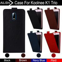 AiLiShi For Koolnee K1 Trio Case Up And Down 100% Special Vertical Phone Flip Leather Case K1 Trio Koolnee Accessories Tracking!