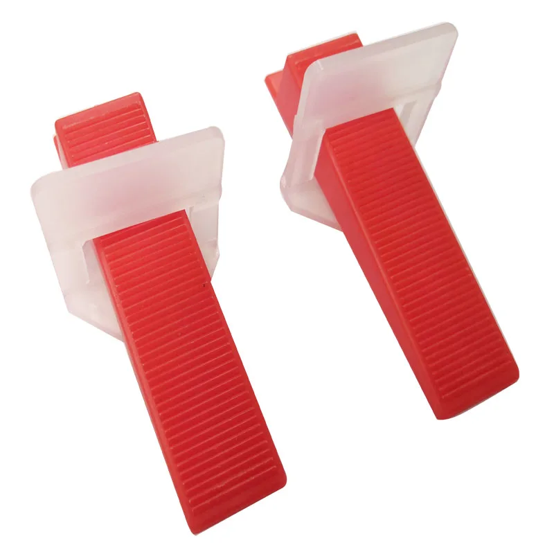 Home supplies 1.5mm 400pcs Gap  Leveling System Tool Tile Clips  wedge for wall and floor