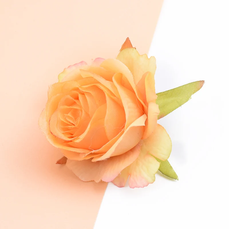 5 Stück Seidenrosen Blumenwand Scrapbooking Künstliche Pflanzen Dekorative Blumen Kränze DIY Geschenkbox Heim Hochzeitsdekoration Handarbeiten – Detail 11