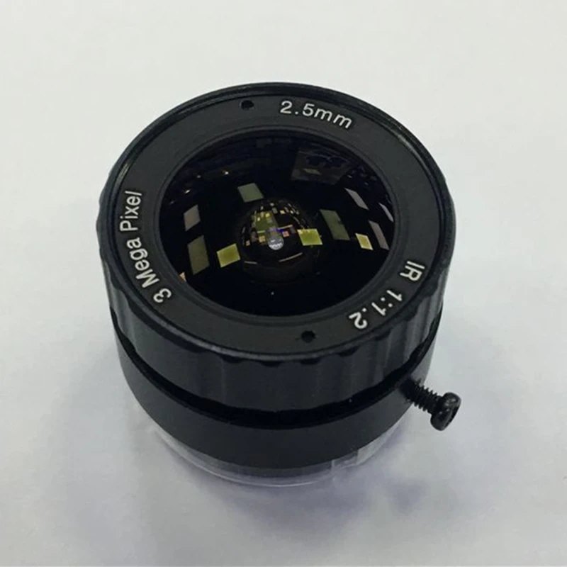 Obiektyw kamery CCTV 2,5 mm 3 MP F1,2 CS Mount 1/2,7" CY-2.5F1.2-3MP