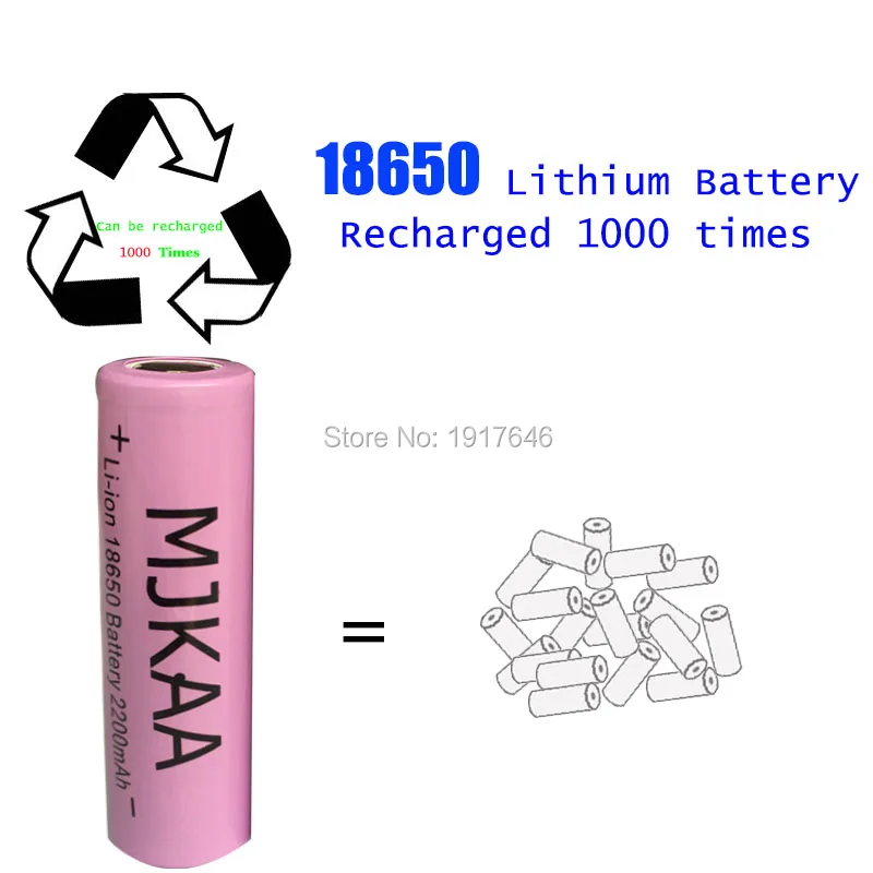 2шт 18650 батарея 3,7 V 2200mAh литий-ионная аккумуляторная батарея + одно настенное зарядное устройство 18650 батарея для банка питания электронного оборудования