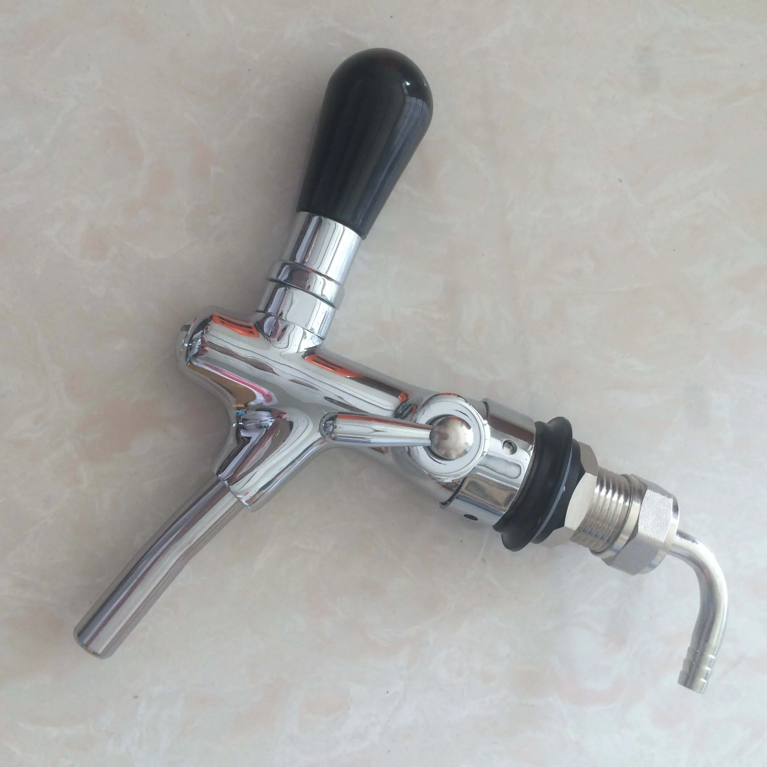 Draft Compensator Beer Tap With 304 Stainless Steel Inner Parts ,Beer Tap With flow controller  In Bar Productor Sets