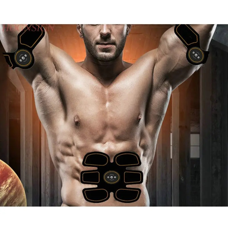 Abdominal Muscles Smart Charging Fitness Instrument Muscle Training Lazy Abdomen Machine Thin Belly Equipment Body Fat Reducer